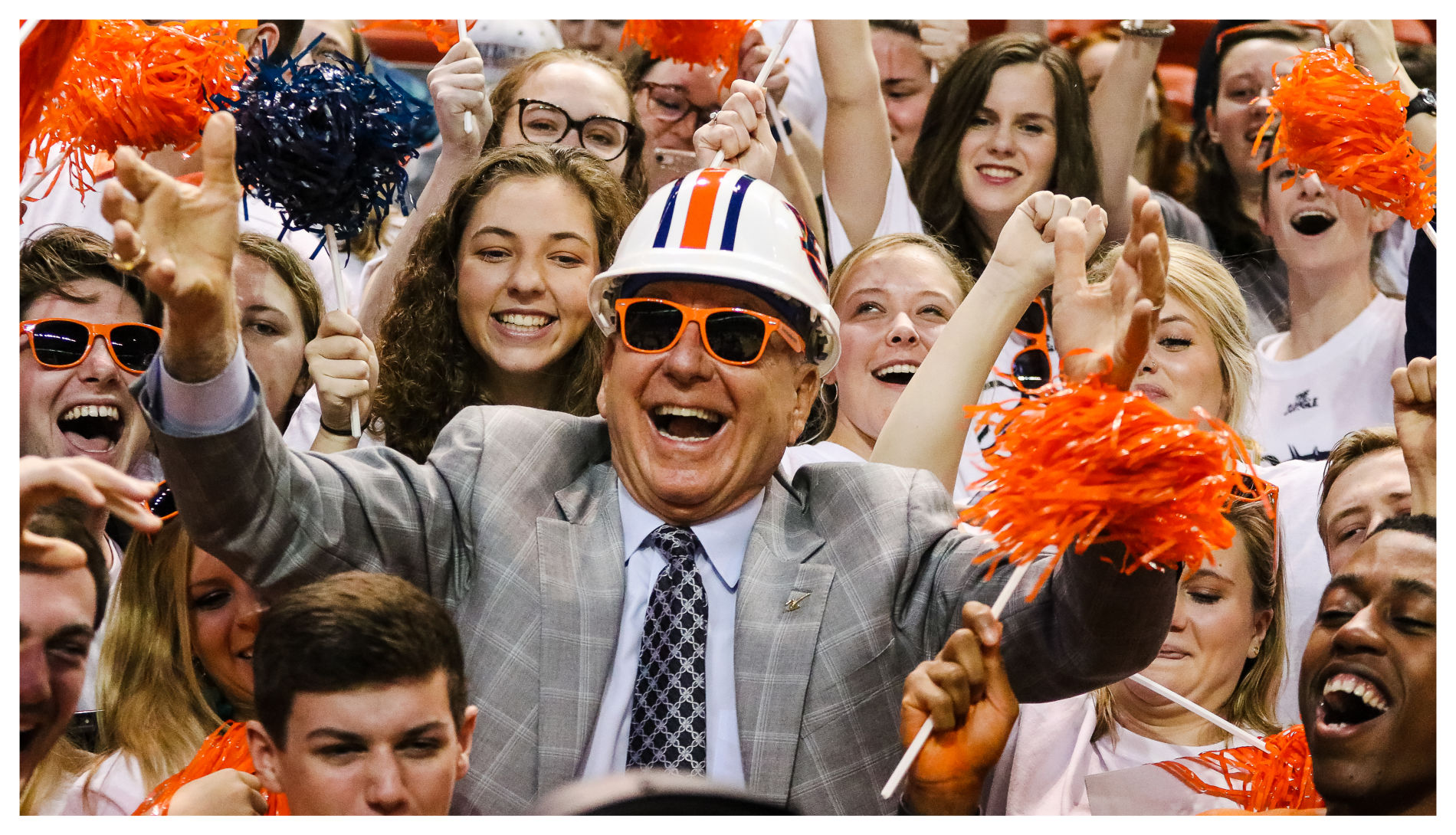 Dick Vitale and fans